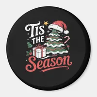 Tis The Season Funy Christmas  Magnet