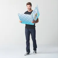 Huge Birthday Card Blue for Him