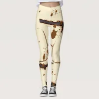 Funny Mummy Bandages Costume Leggings