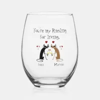 You're My Riesling for Living Stemless Wine Glass