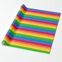 Rainbow Pattern Wrapping Paper