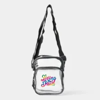 Fun Living the Dream Clear Stadium Bag