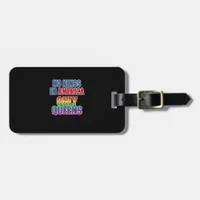 No Kings In America Only Queens Funny Queer Gay Pr Luggage Tag