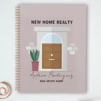 Minimalist Welcoming Front Door Real Estate Agent Planner