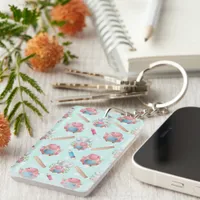 Back to School Elephant Pattern Keychain