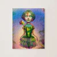 Dorothy as a Lollipop Kid AI generated fantasy art Jigsaw Puzzle