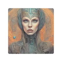 Alien Metal Print