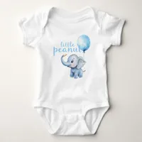 Little Peanut Blue Elephant Baby Bodysuit – Cute S