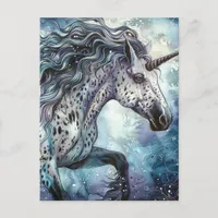 Appaloosa Unicorn Postcard