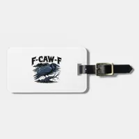 F-Caw-F Minimal Clean Design Luggage Tag