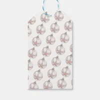 Pink Sea Star Ornaments Pattern Gift Tag