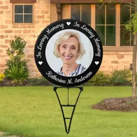 In Loving Memory Personalized Photo Memorial Sign