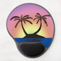 Mousepad - Palm Island at Sunset