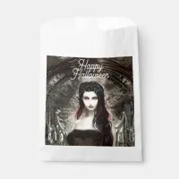 Steampunk Fallen Angel | Dark Art Halloween Favor Bag