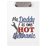 Hot Mechanic Dad Clipboard