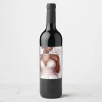 Bridal Shower bachelorette Wine Label