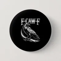 F-Caw-F Crow Womens Trendy Casual Button
