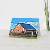 Barn Quilt Card