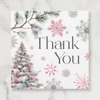 Thank You Winter Wonderland Favor Tags