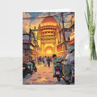Saying Hello from India | Kolkata Card