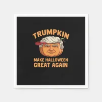 Halloween Trumpkin Make Halloween Great Again Funn Napkins