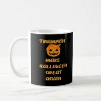 Trumpkin Pumpkin Halloween Design – Funny Autumn Q Coffee Mug
