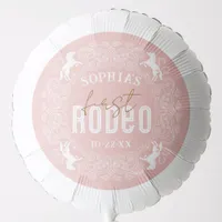 1st Rodeo Birthday Balloon – Pink Bandana Western 