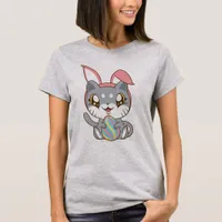 Adorable Easter Cat T-Shirt