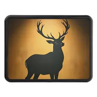 Deer silhoulette hitch cover