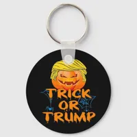 Halloween Trumpkin Classic Keychain