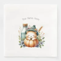 Woodland Animal Baby Shower Paper Dinner Napkins