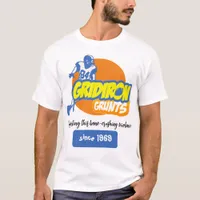 Gridiron Grunts! Customizable Caption T-Shirt