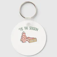 Tis The Season Holiday Christmas Keychain