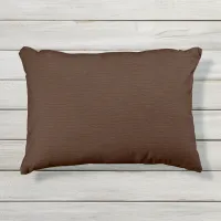 Dark Brown Textured Pattern Outdoor Patio Outdoor Outdoor Pillow