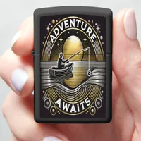 Fishing Adventure Awaits in Serene Waters Zippo Lighter