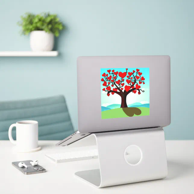 Tree of love - tree of love sticker