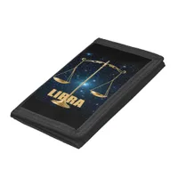 Libra Astrology Sign Trifold Wallet