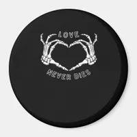 Skeleton Heart Hands Funny & Classic Magnet