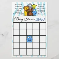 Jungle or Zoo Animal themed baby shower games