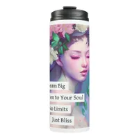 Dream Big, Inspirational Quote for Daughter Thermal Tumbler