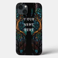 Tree of Life Mosaic Glass iPhone 13 Case