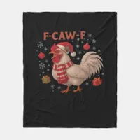 F-Caw-F Chicken Classic Trendy Casual Fleece Blanket
