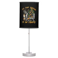 Halloween Creepy Season The Season To Be Creepy Table Lamp