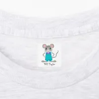 Kids labels 5 names with cute mouse