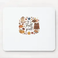 It’s Fall Y’all Basic Design Mouse Pad