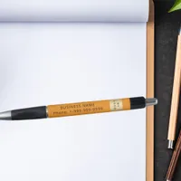 Orange business company logo name phone pen