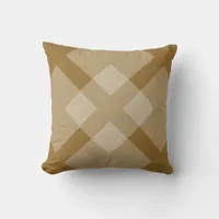 Pillow - Brown Squares Overlapping