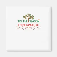 Tis The Season Retro Classic Magnet