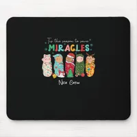 Funny Nicu Nurse Nurse Appreciation Christmas Mouse Pad