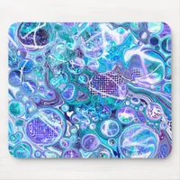 Blue Rhapsody | Abstract Art Mouse Pad